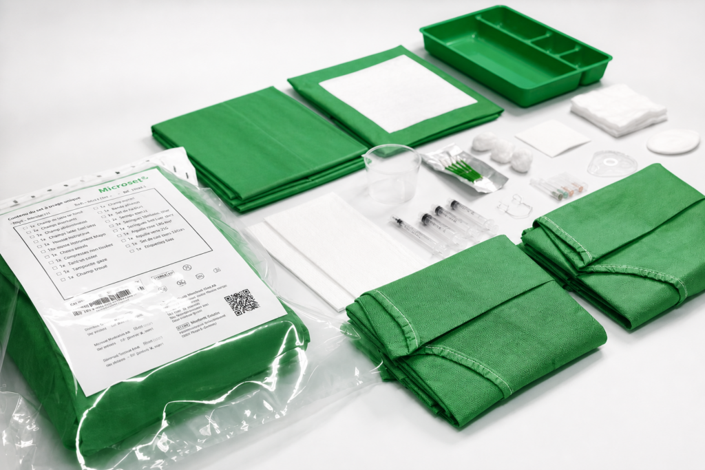Pack Femto-LASIK MicroSurgi conçu pour les procédures de chirurgie réfractive en environnement opératoire.
